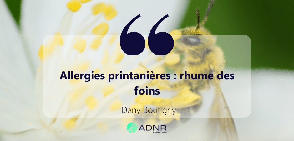 Allergies printanières : rhume des foins – Dany Boutigny