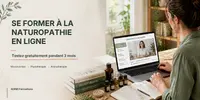 Se former à la naturopathie en ligne : testez gratuitement pendant 3 mois